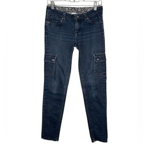 Patagonia Women's Low Rise Skinny Cargo Denim Jeans Size 27